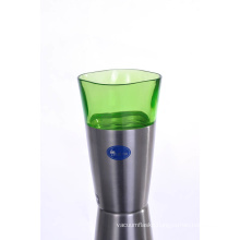 High Quality Stainless Steel Beer Vacuum Cup SVC-400pj Green